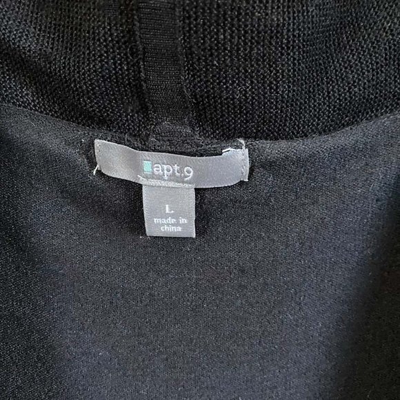 Apt 9 black sweater Size Large - Picture 6 of 6